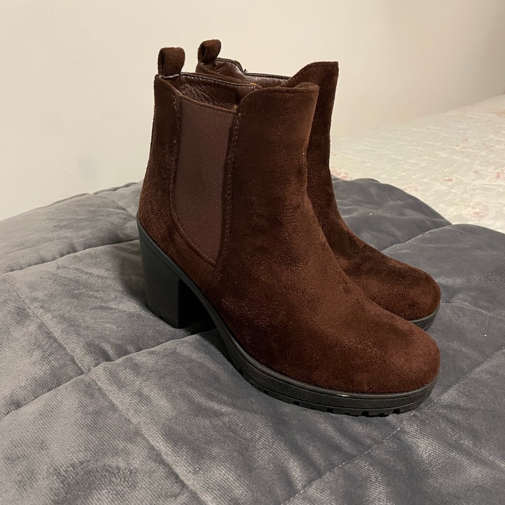 Brown boots